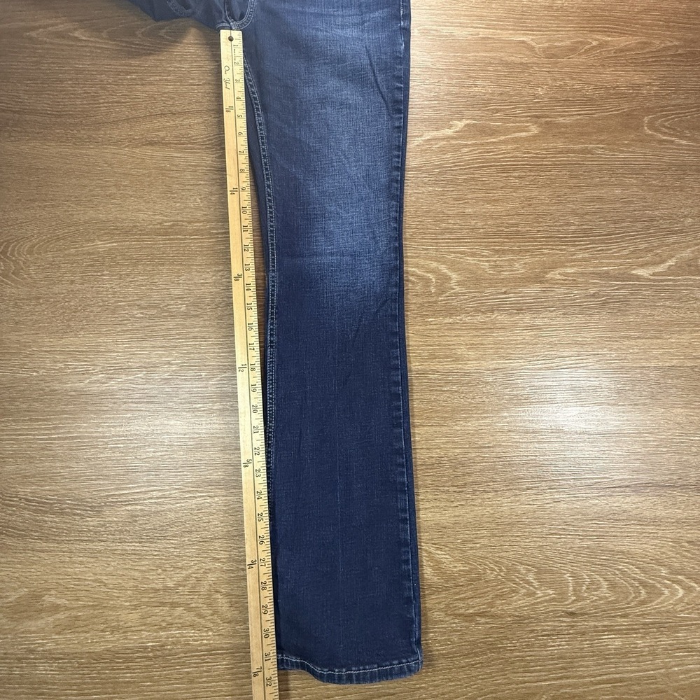 Silver Jeans Co Avery Slim Boot Women's 30x32 Jean Dark Wash Stretch Y2K Western - Picture 8 of 11